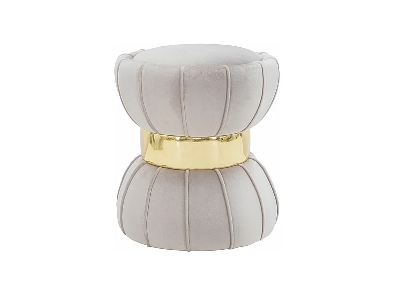 Pufa MF359, Szary, 40x40x44 cm, Epikasa