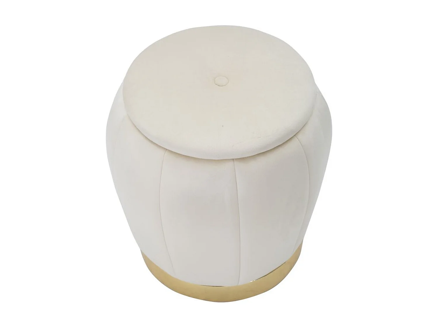 Pouf MF358, Beige, 43x43x43 cm, Seven Design