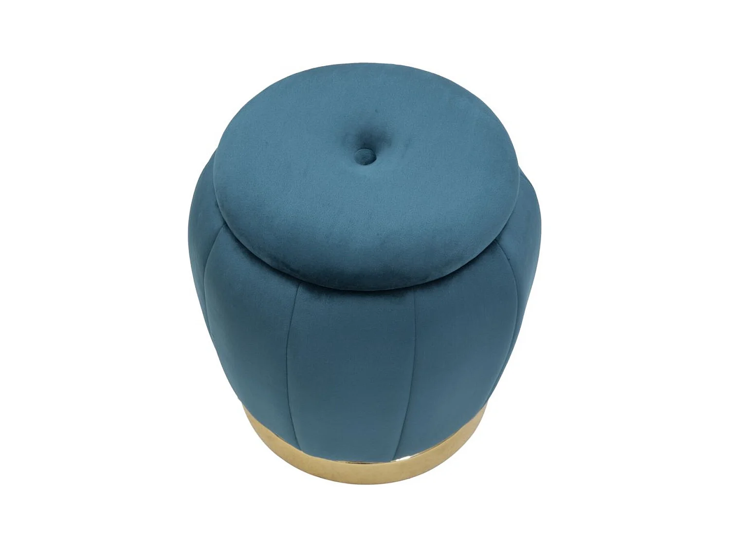 Pouf MF357, Vert Canard, 43x43x43 cm, Seven Design