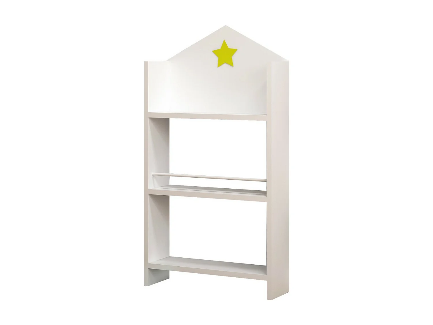 Estantería Infantil Kaitos, Blanco, 50x15x93 cm, Epikasa