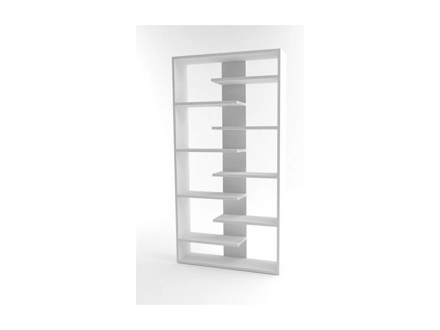 Estante Genesis, Branco, 20x84x160 cm, Epikasa