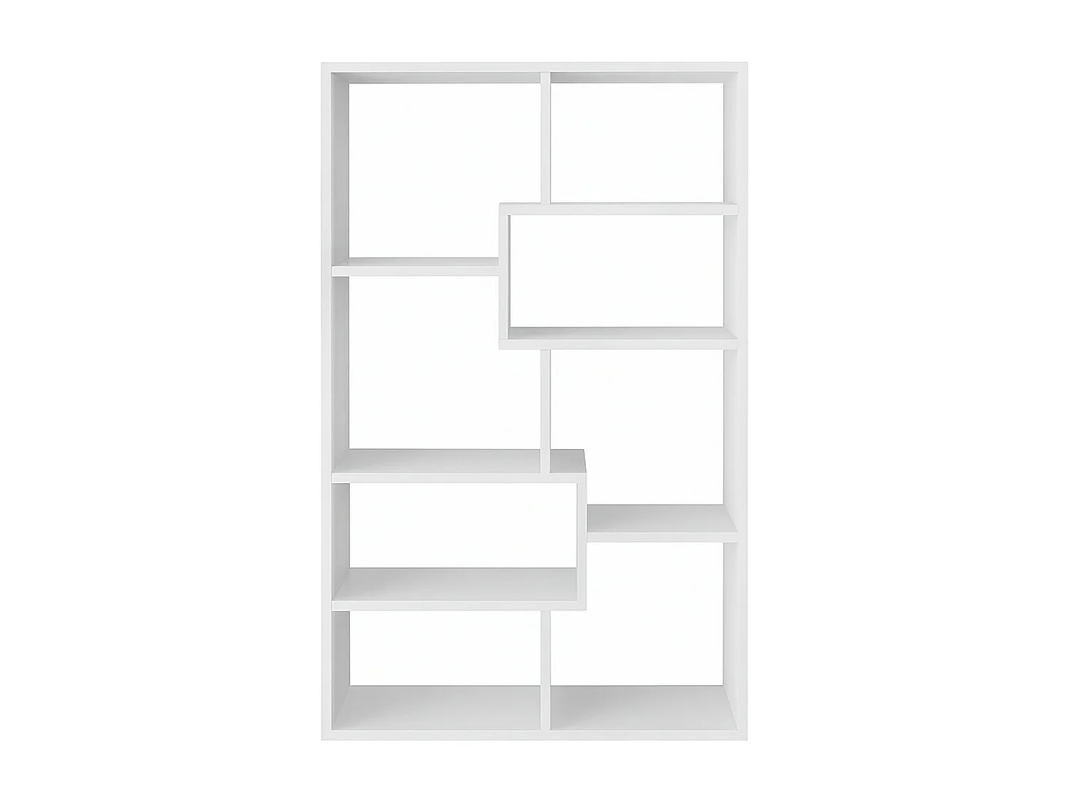 Regał Austin, Biały, 20x79x160 cm, Epikasa