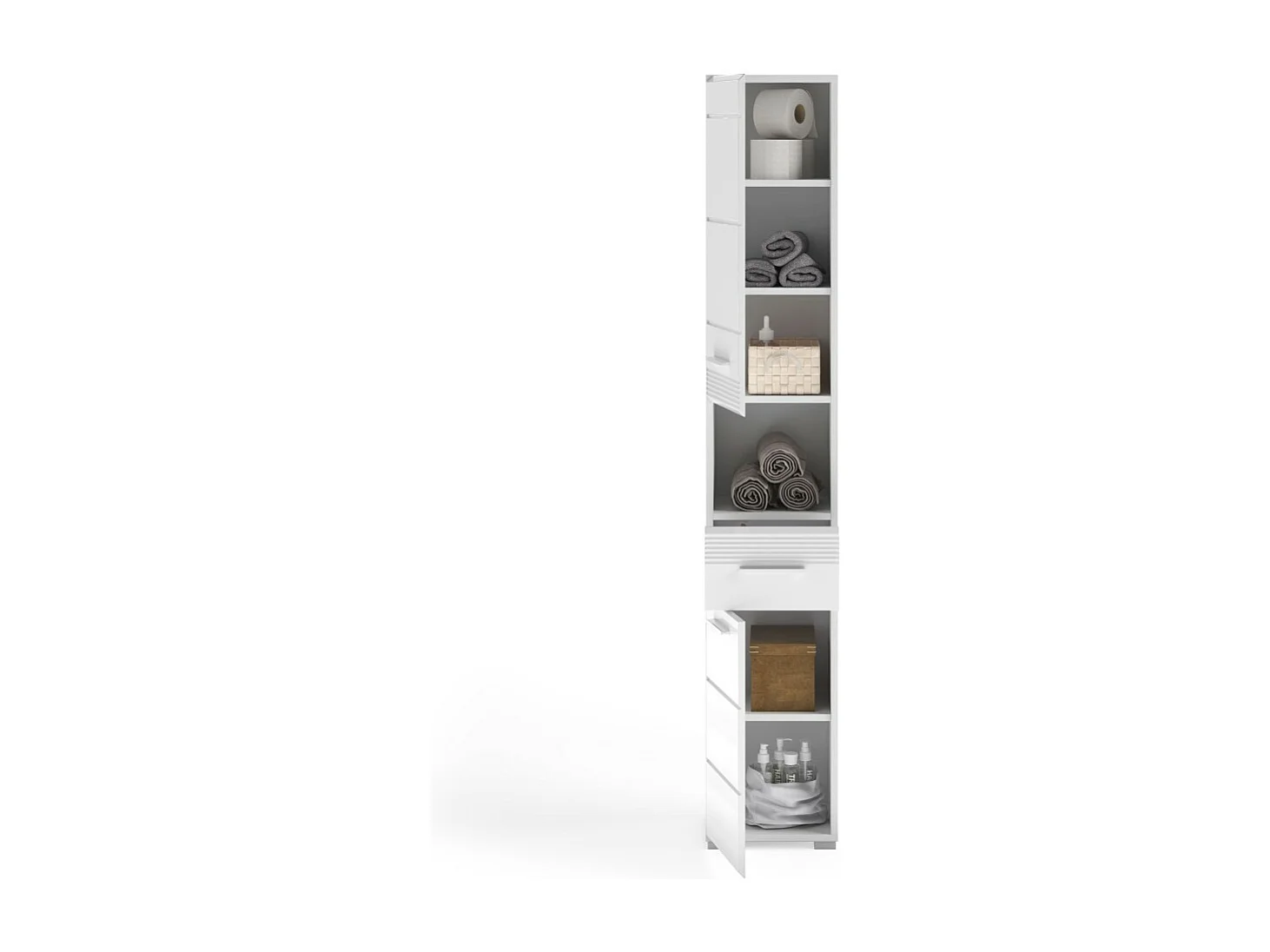 Columna de baño – Blanco lacado – KLEANKIN