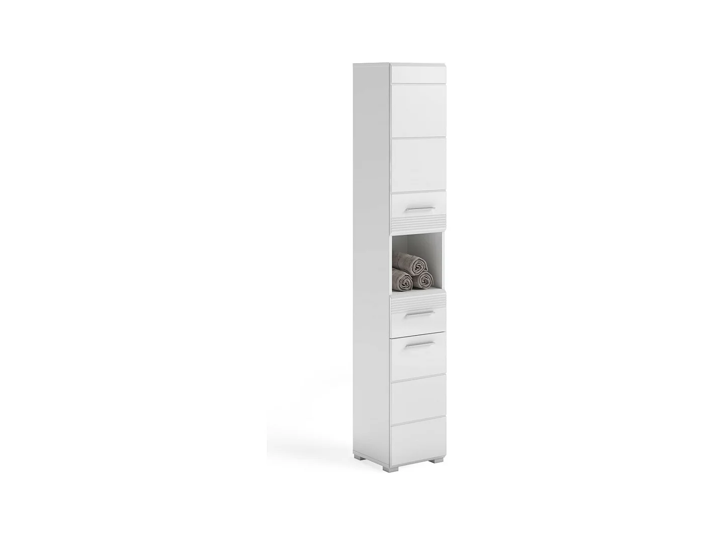 Colonne de salle de bain – Blanc laqué – KLEANKIN