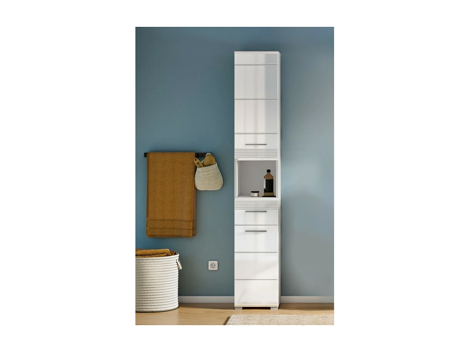 Columna de baño – Blanco lacado – KLEANKIN