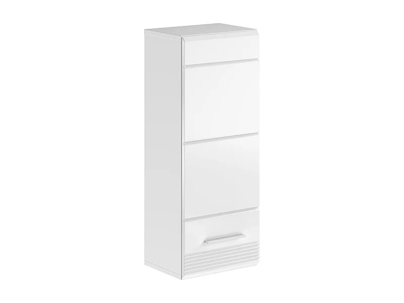 Demi colonne de salle de bain – Blanc laqué – KLEANKIN