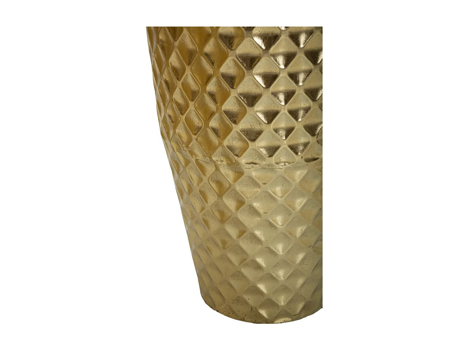 Lot de 3 Pots Décoratifs MF420, Or, 48x48x110 cm, Epikasa