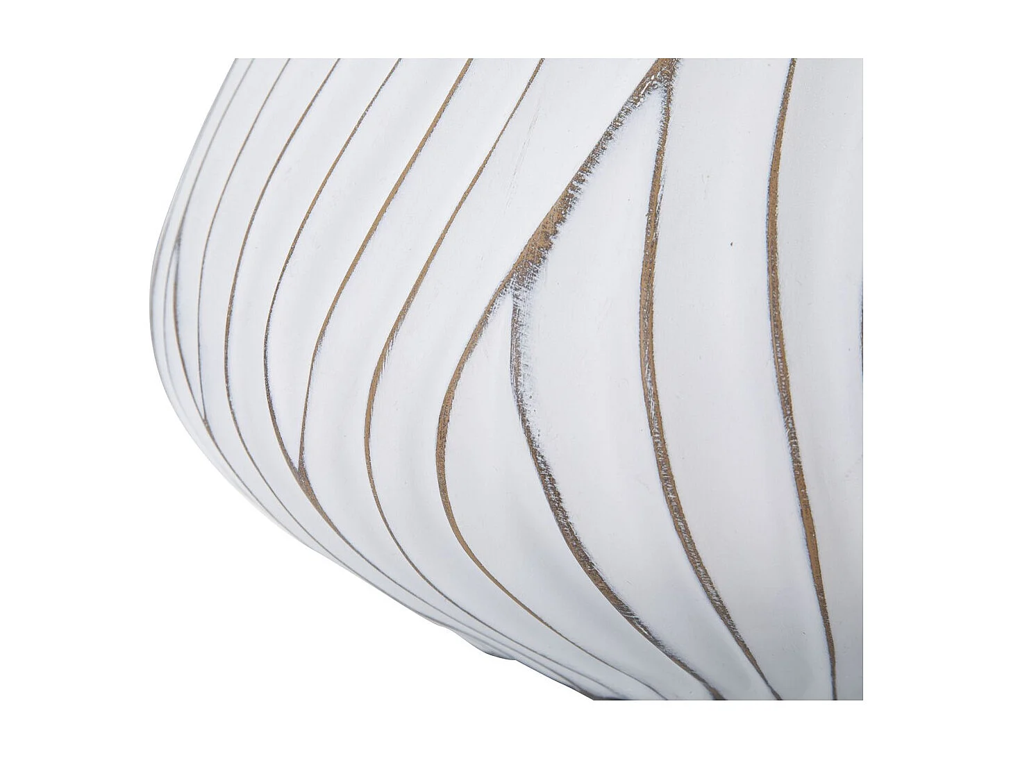 Vase Décoratif MF670, Blanc, 40x40x20 cm, Seven Design