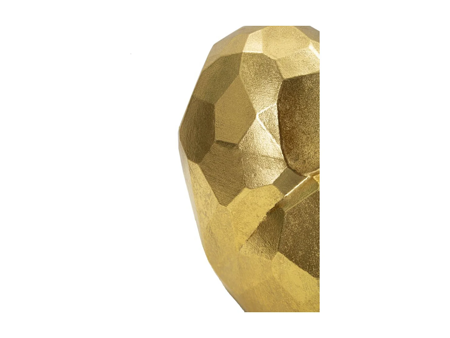 Vase Décoratif Cœur 17, Or, 19x9x18 cm, Seven Design