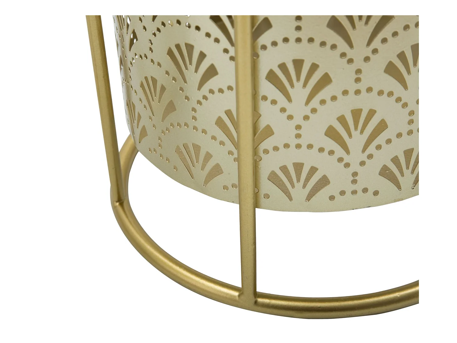 Set di 2 Vasi per Piante MF397, Oro, 21x21x40 cm, Epikasa