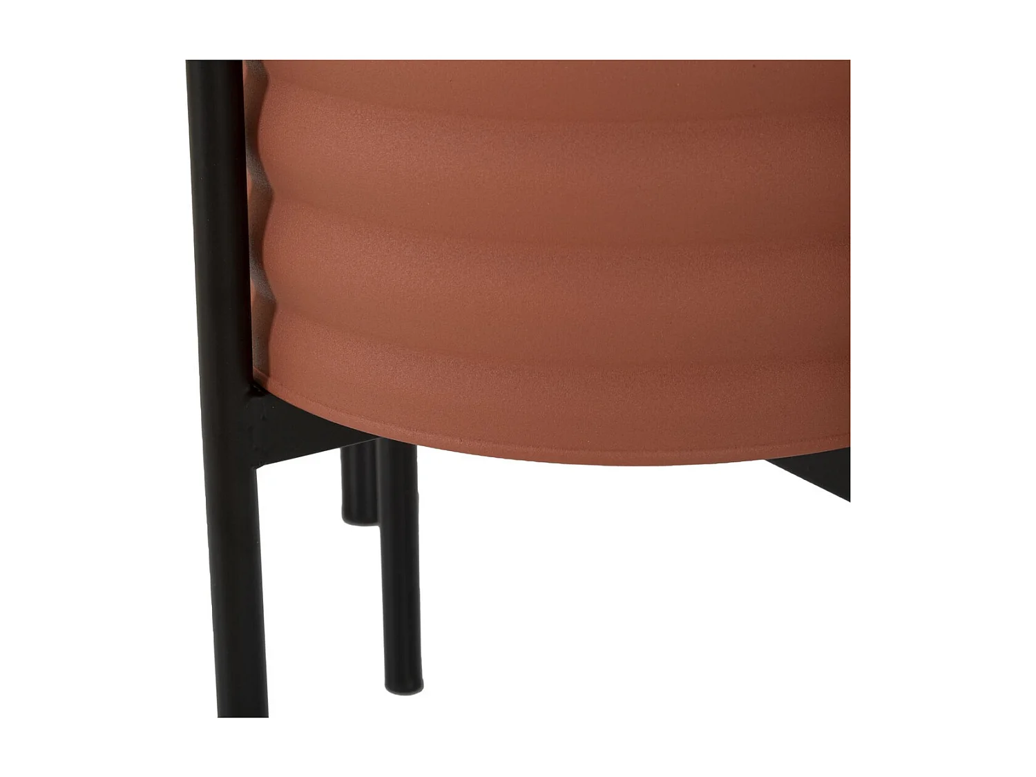 Zestaw 3 doniczek MF425, Czerwony, 36x36x56,5 cm, Seven Design