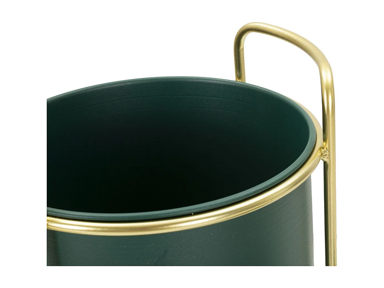 Zestaw 2 doniczek MF390, Zielony, 24x24x70 cm, Seven Design