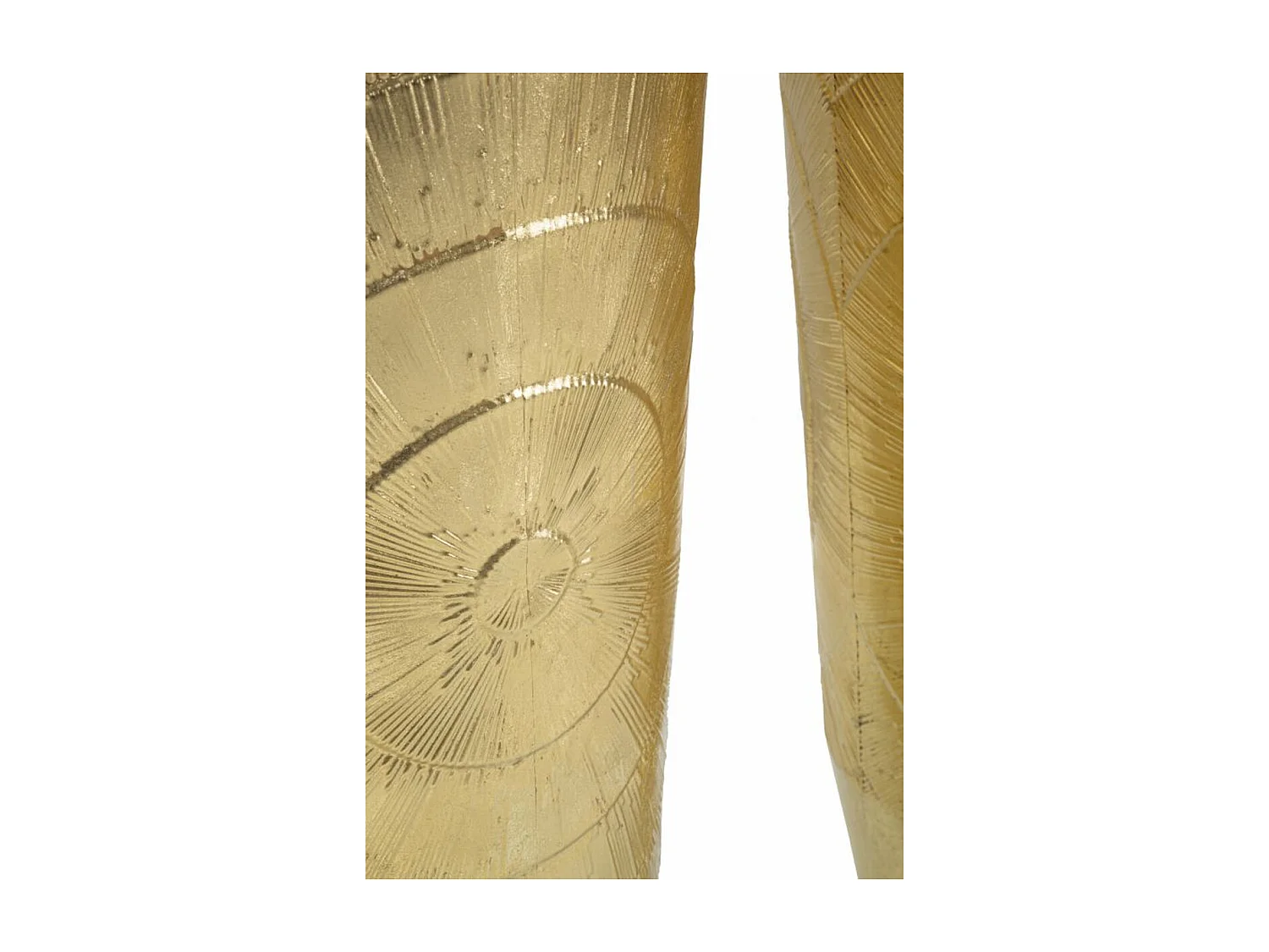 Lot de 3 Pots Décoratifs MF418, Or, 50,8x50,8x114,9 cm, Epikasa