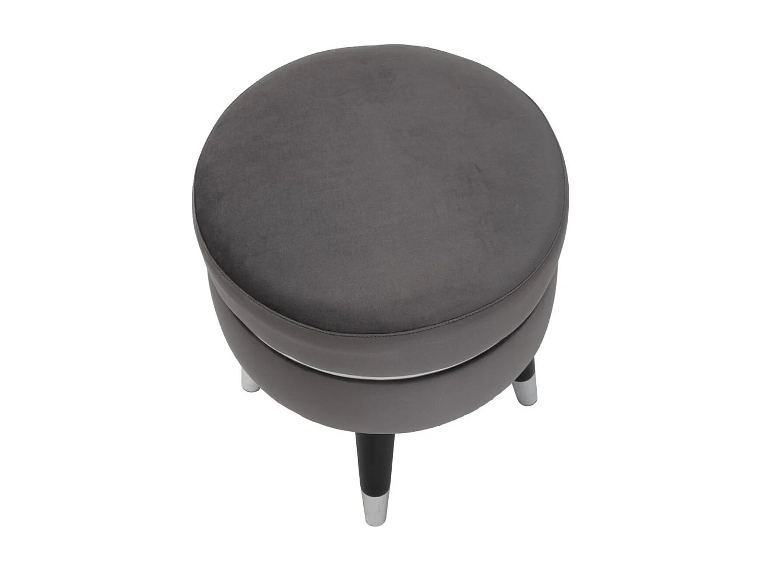 Lage Kruk MF457, Grijs, 35x35x40,5 cm, Seven Design