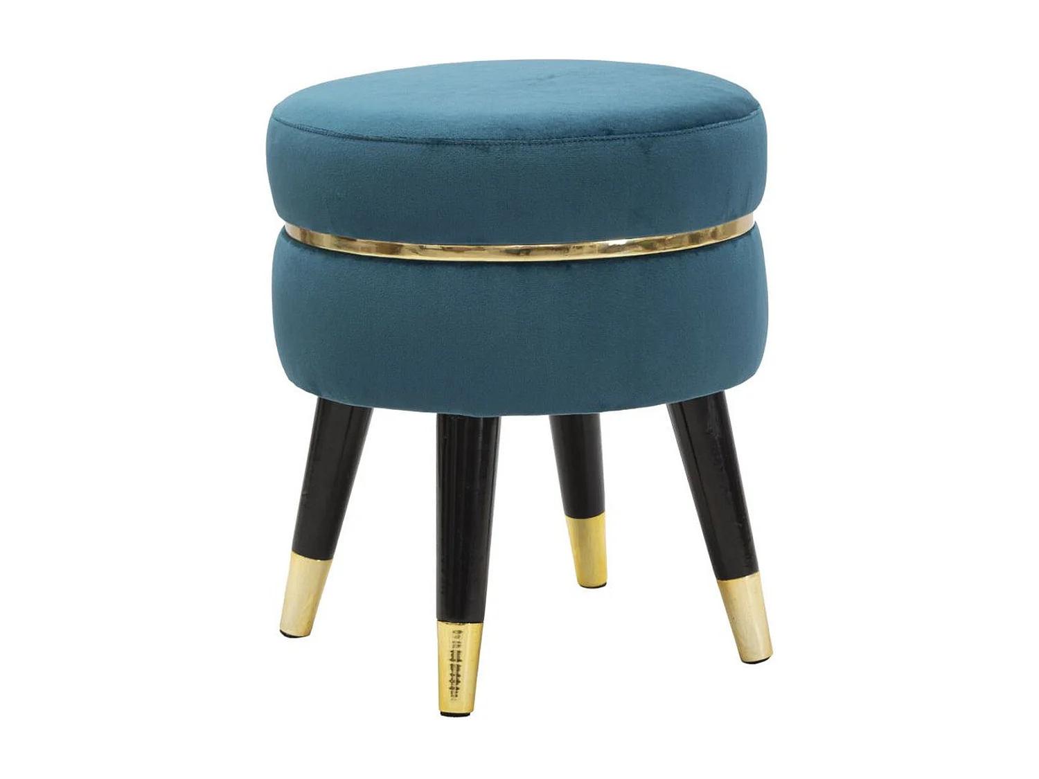 Tabouret Bas MF459, Vert, 35x35x40,5 cm, Seven Design