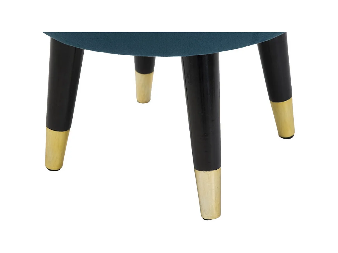 Tabouret Bas MF459, Vert, 35x35x40,5 cm, Seven Design