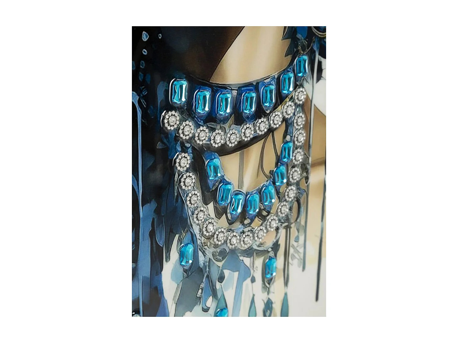 Impression sur Toile Afrique 25, Multicouleur, 82x4x82 cm, Seven Design