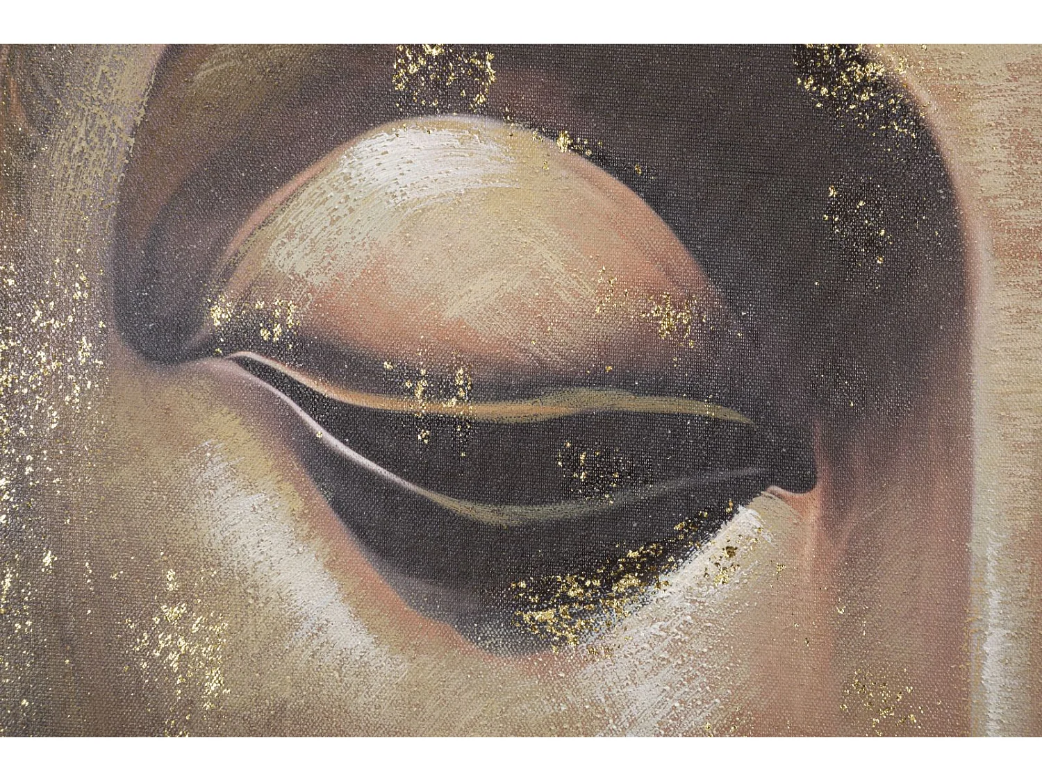 Wydruk na Płótnie Budda 4, Wielokolorowy, 100x3x100 cm, Epikasa