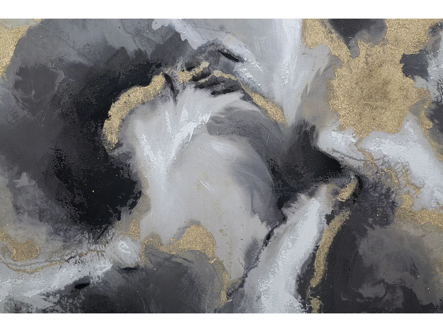 Stampa su Tela Marmo 4, Multicolore, 120x3,8x80 cm, Epikasa