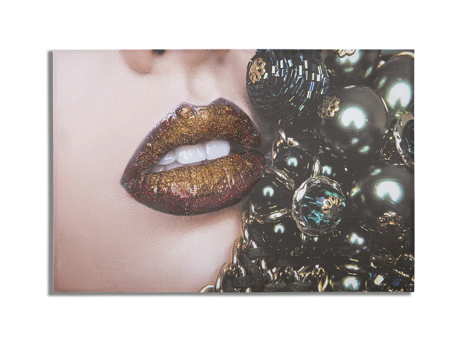 Impression sur Toile Visage 15, Multicouleur, 80x3,8x120 cm, Epikasa