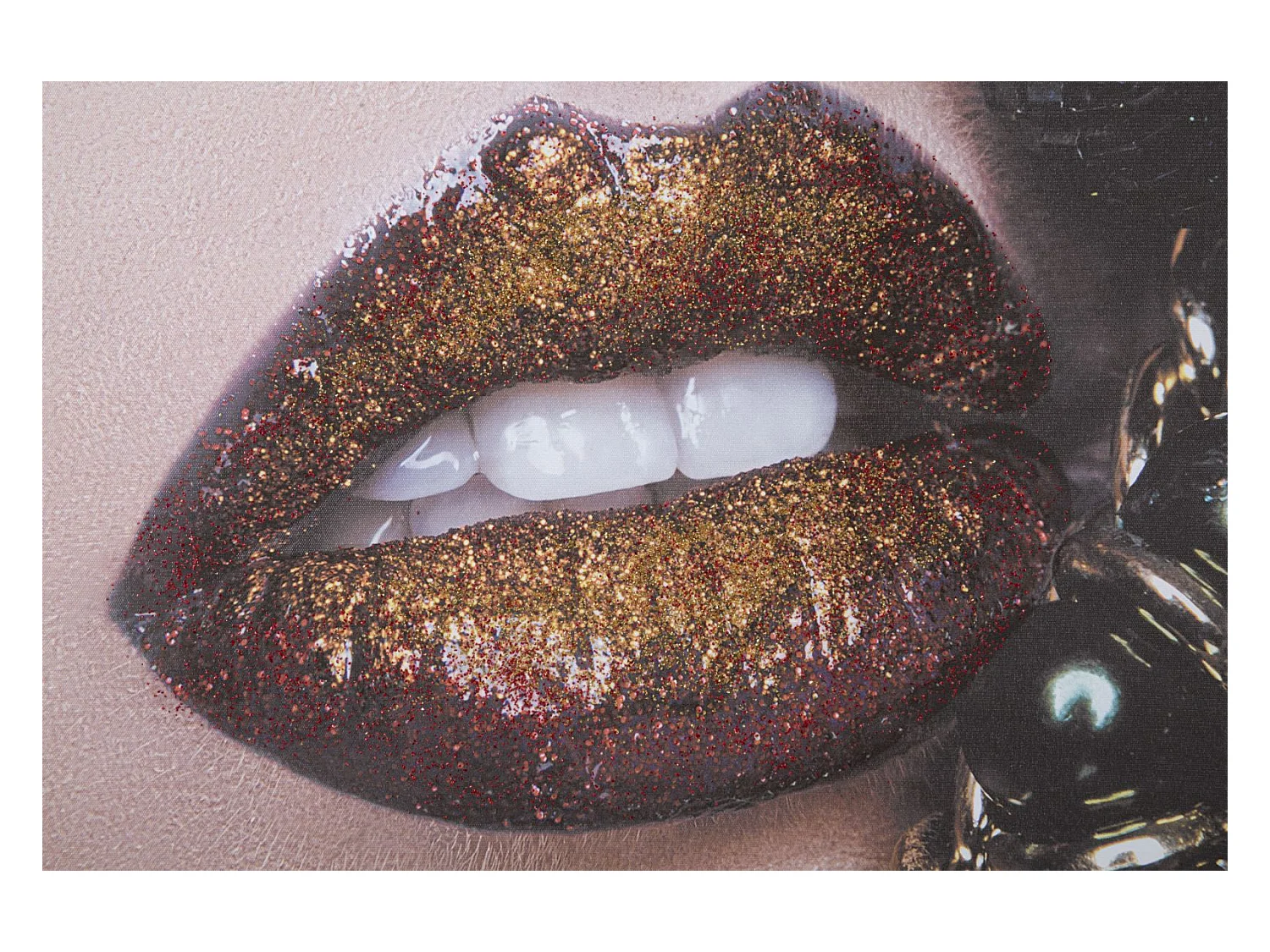 Afdrukken op Canvas Gezicht 15, Veelkleurig, 80x3,8x120 cm, Epikasa