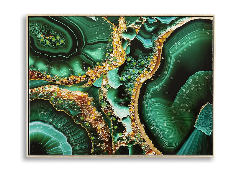 Wydruk na Płótnie Marmur 12, Wielokolorowy, 82x4x62 cm, Seven Design