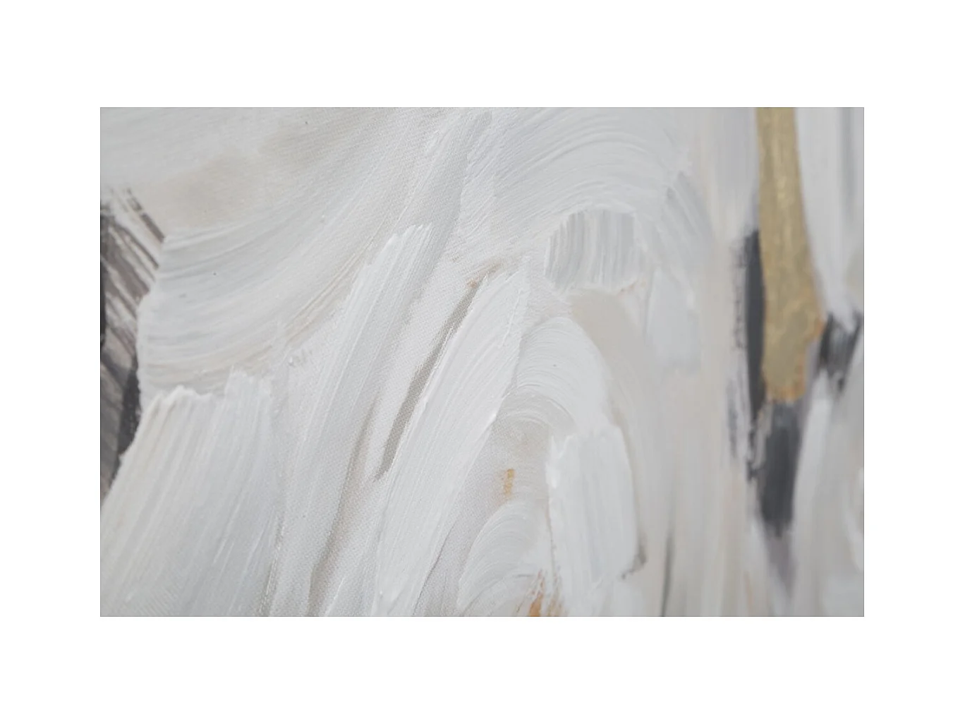 Impression sur Toile Fleurs 64, Multicouleur, 90x3,7x90 cm, Seven Design