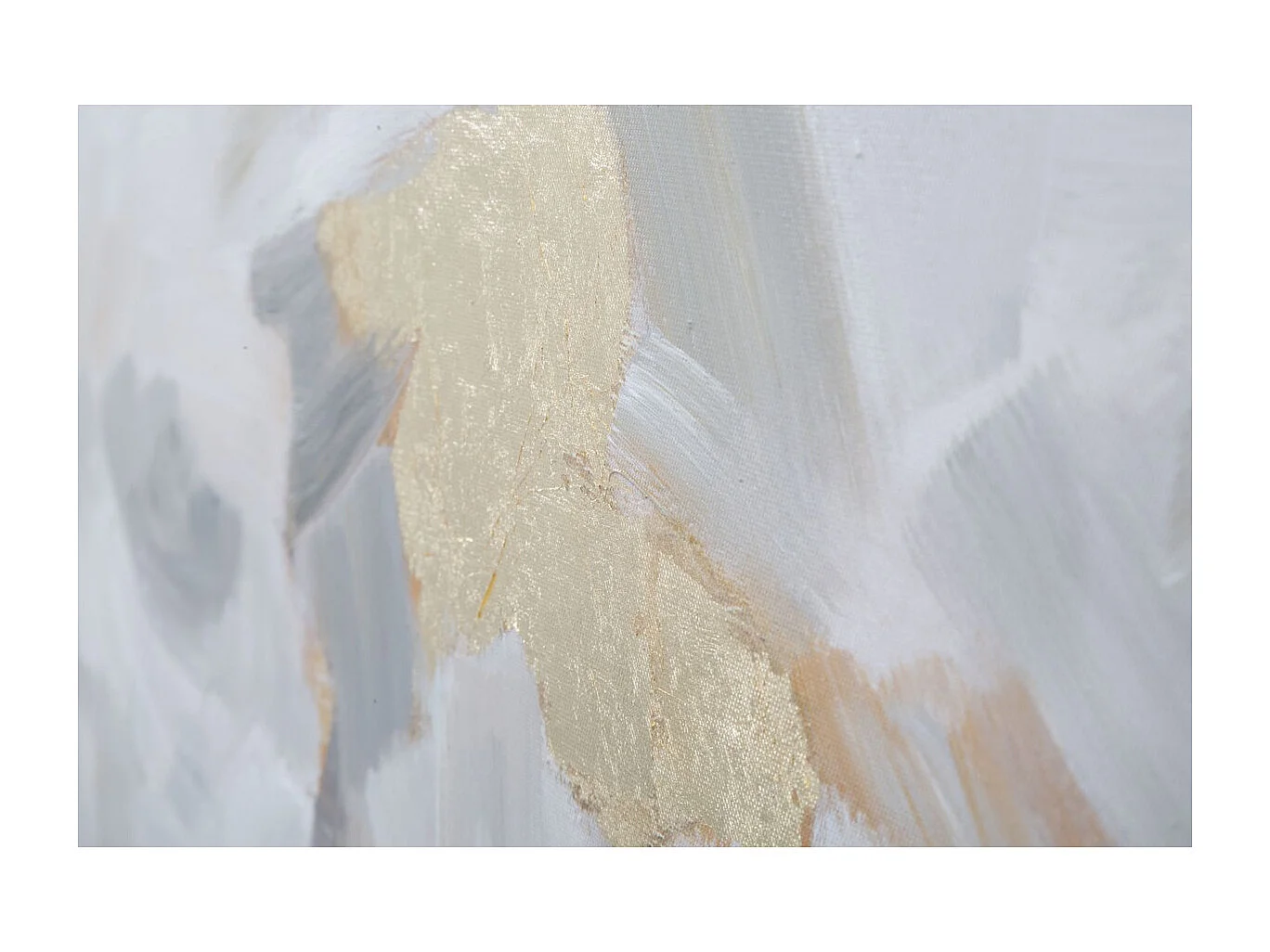 Impression sur Toile Fleurs 64, Multicouleur, 90x3,7x90 cm, Seven Design