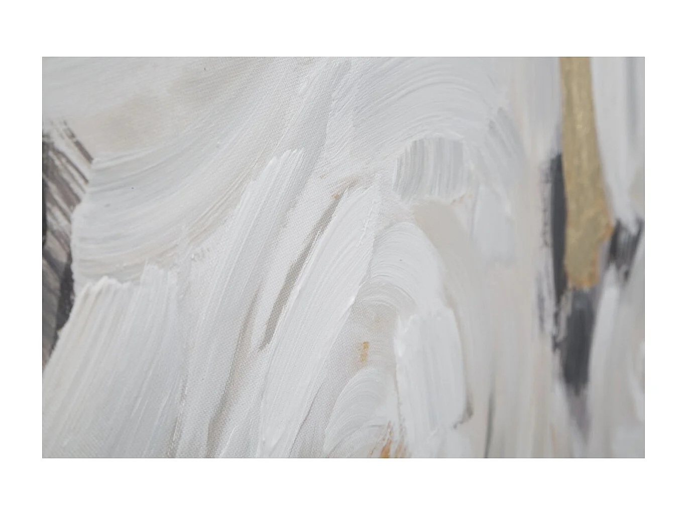 Impression sur Toile Fleurs 64, Multicouleur, 90x3,7x90 cm, Seven Design