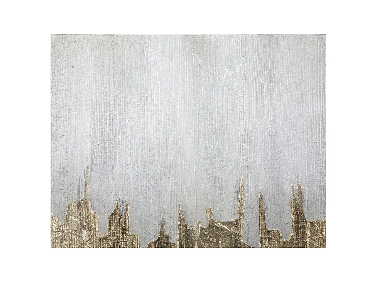 Impression sur Toile Marbre 7, Multicouleur, 100x2,8x80 cm, Seven Design
