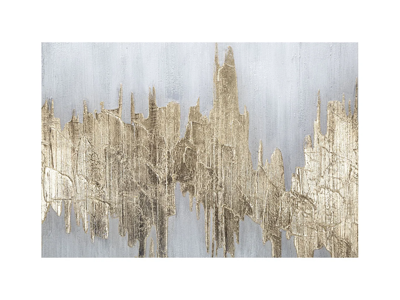 Impression sur Toile Marbre 7, Multicouleur, 100x2,8x80 cm, Seven Design