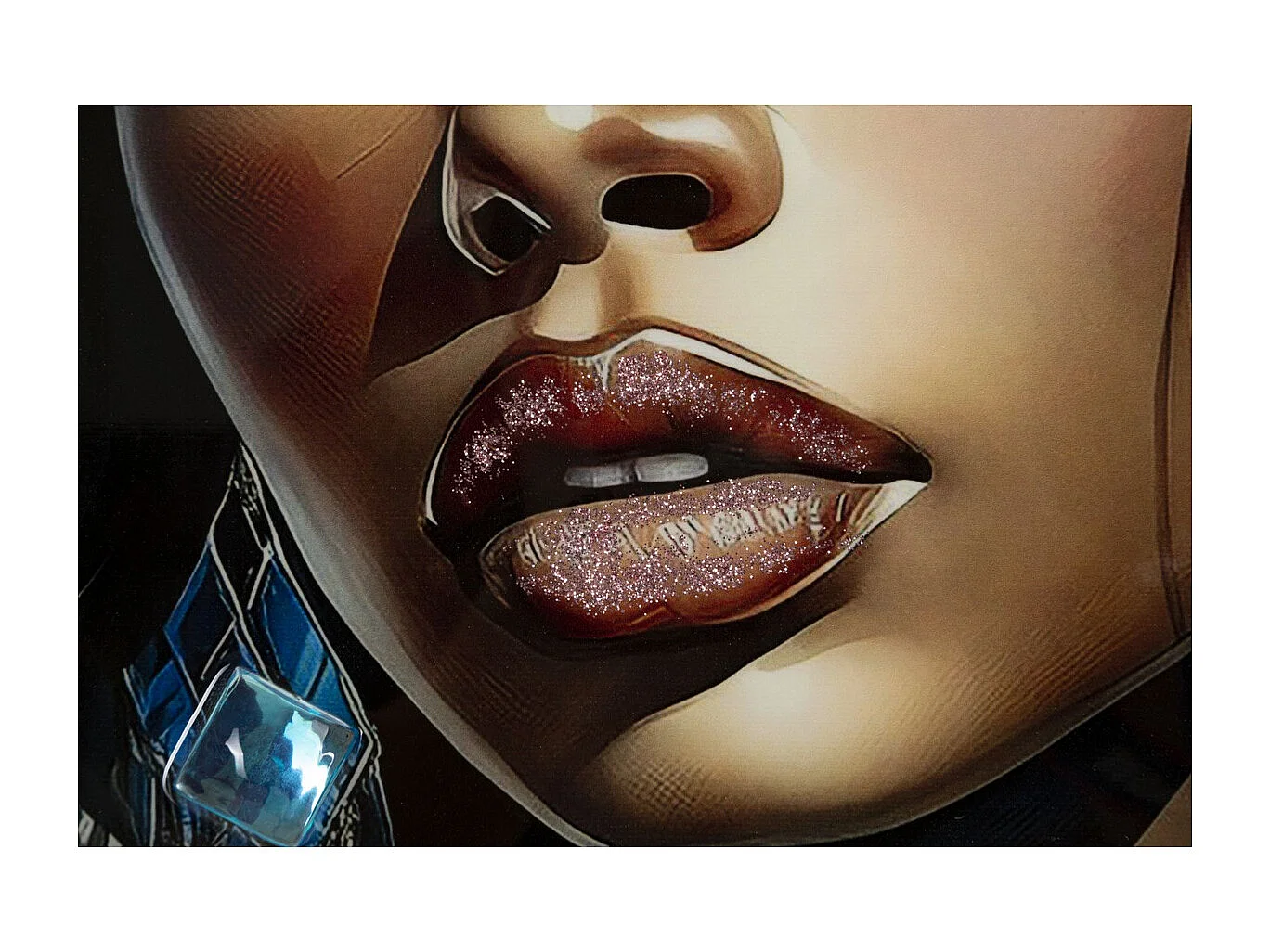 Wydruk na Płótnie Afryka 26, Wielokolorowy, 82x4x82 cm, Seven Design