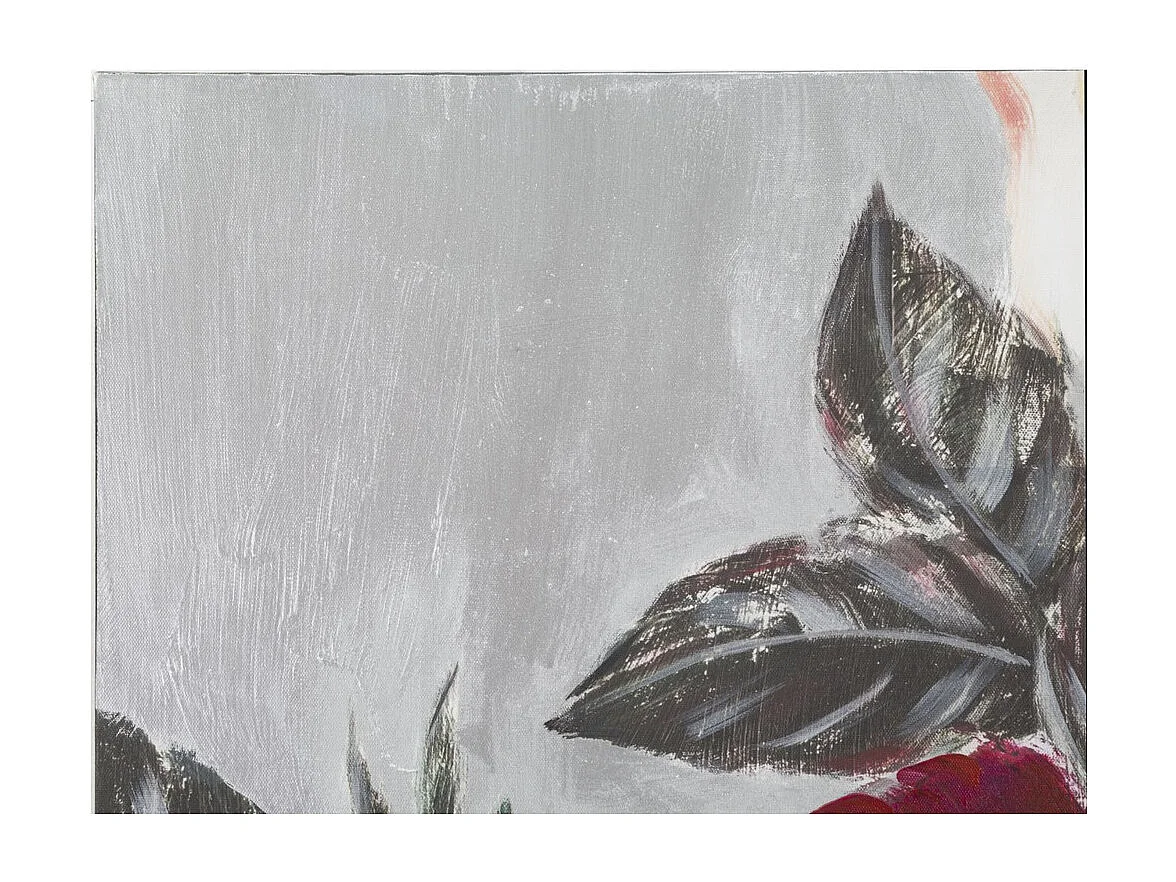 Impression sur Toile Fleurs 62, Multicouleur, 90x3,7x90 cm, Seven Design