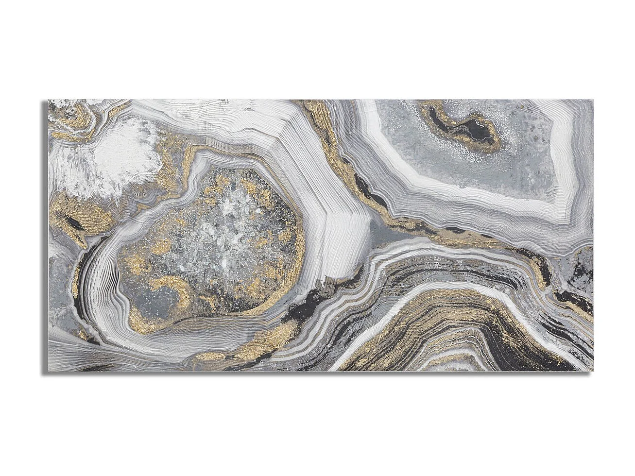 Afdrukken op Canvas Marmer 5, Veelkleurig, 120x3,8x60 cm, Seven Design