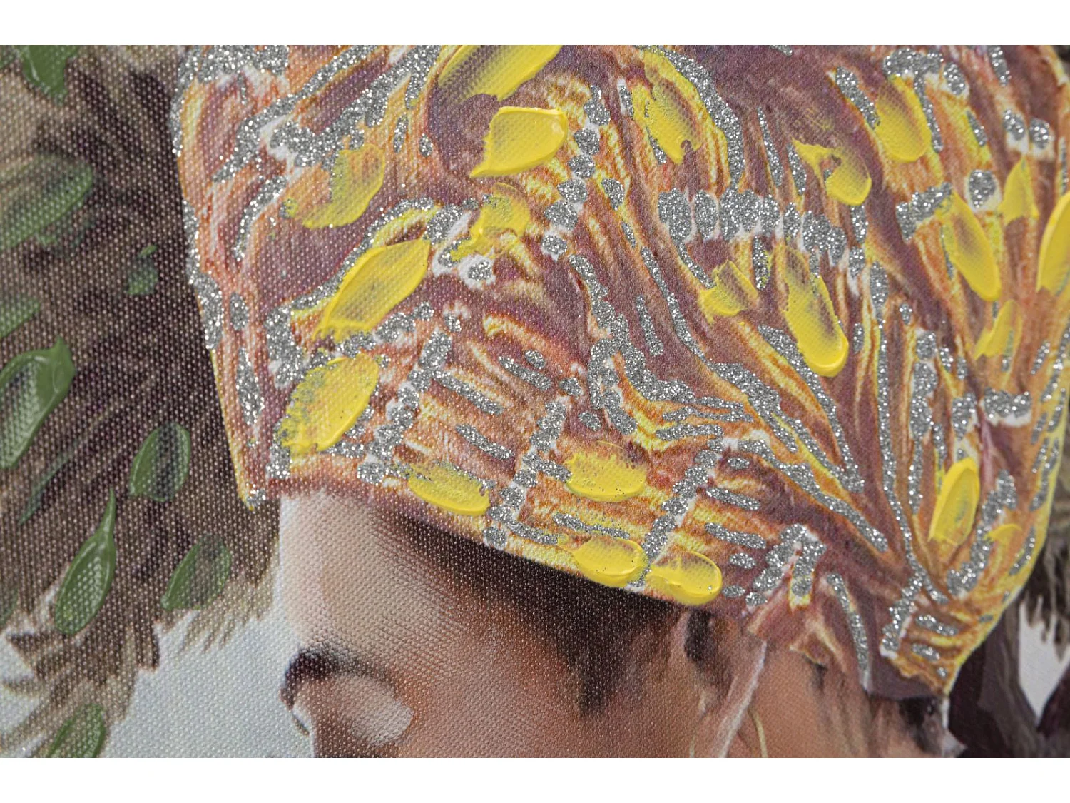 Afdrukken op Canvas Tropisch 1, Veelkleurig, 120x3x90 cm, Epikasa