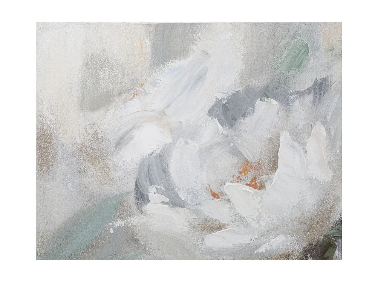 Impression sur Toile Fleurs 66, Multicouleur, 80x3,7x100 cm, Seven Design