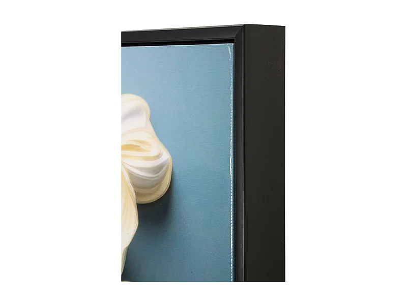 Impression sur Toile Fleurs 71, Multicouleur, 82x4x82 cm, Seven Design