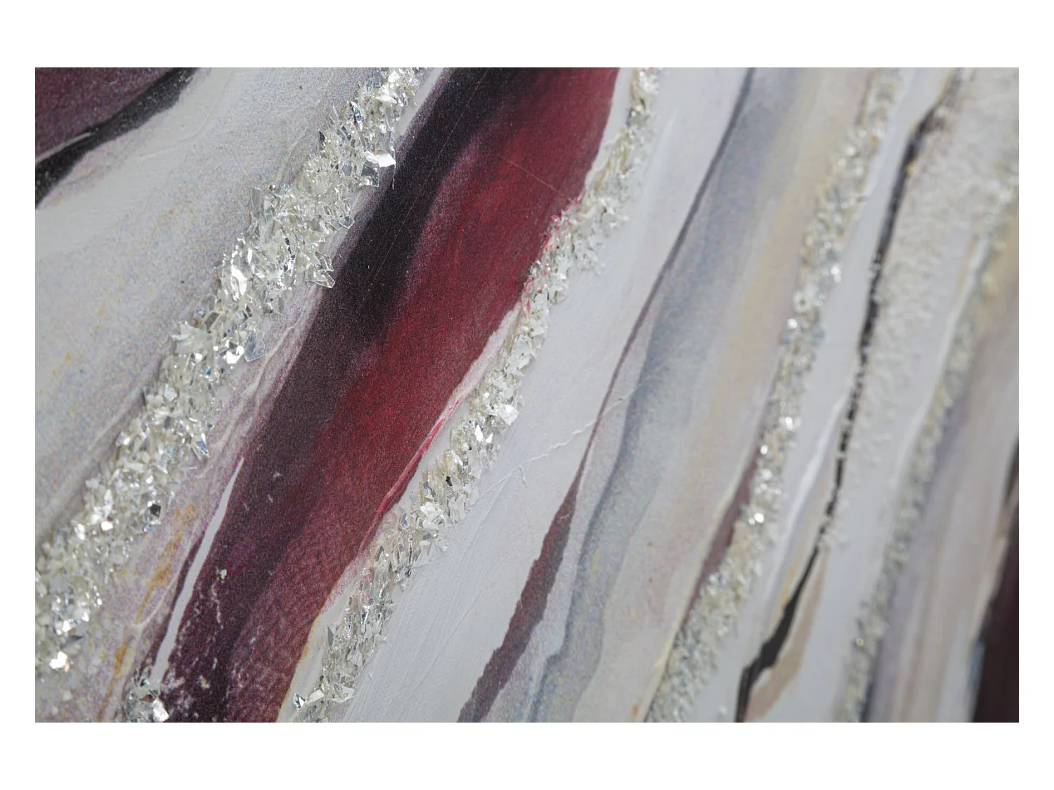 Afdrukken op Canvas Marmer 8, Veelkleurig, 80x2,8x80 cm, Epikasa