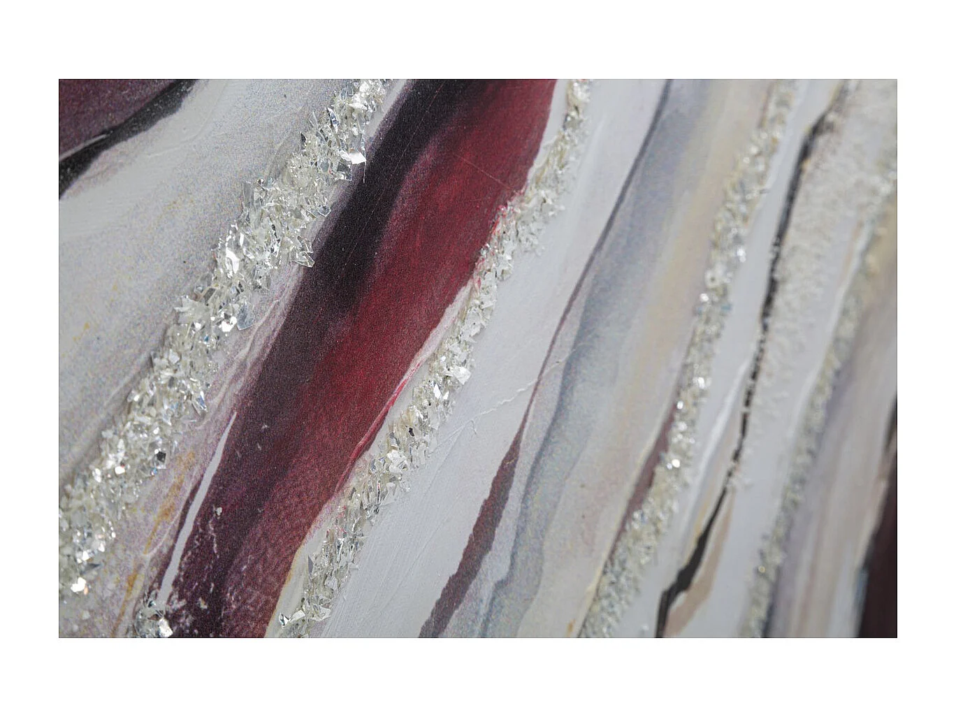 Wydruk na Płótnie Marmur 8, Wielokolorowy, 80x2,8x80 cm, Seven Design