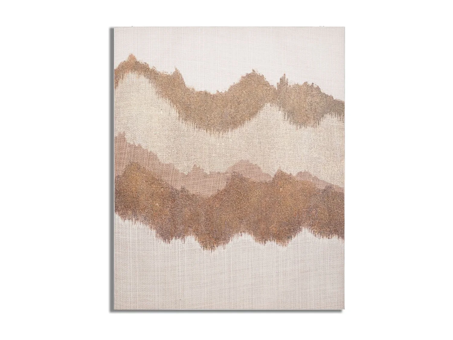 Impression sur Toile Montagnes 1, Multicouleur, 80x3,7x100 cm, Seven Design