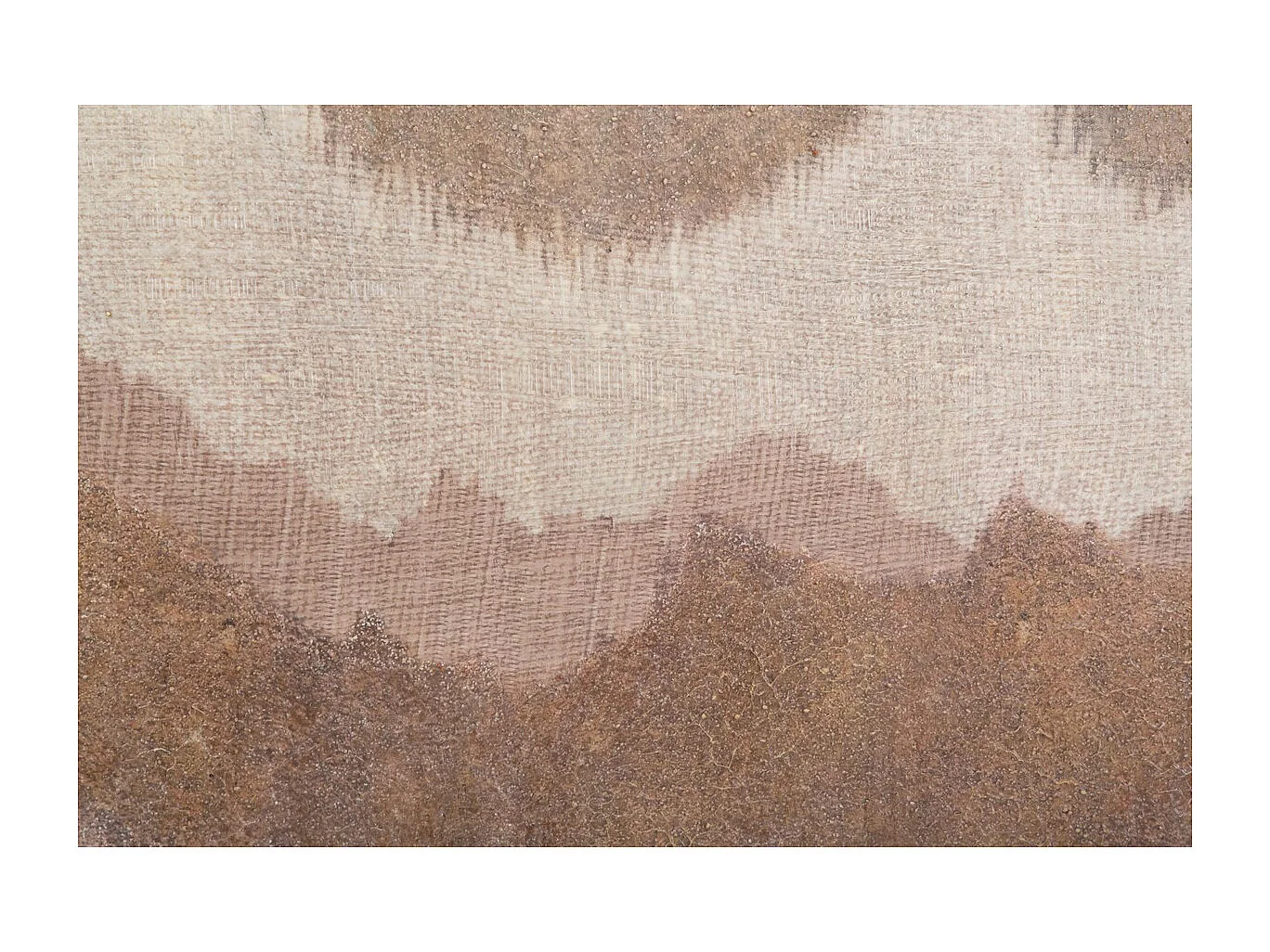 Impression sur Toile Montagnes 1, Multicouleur, 80x3,7x100 cm, Seven Design