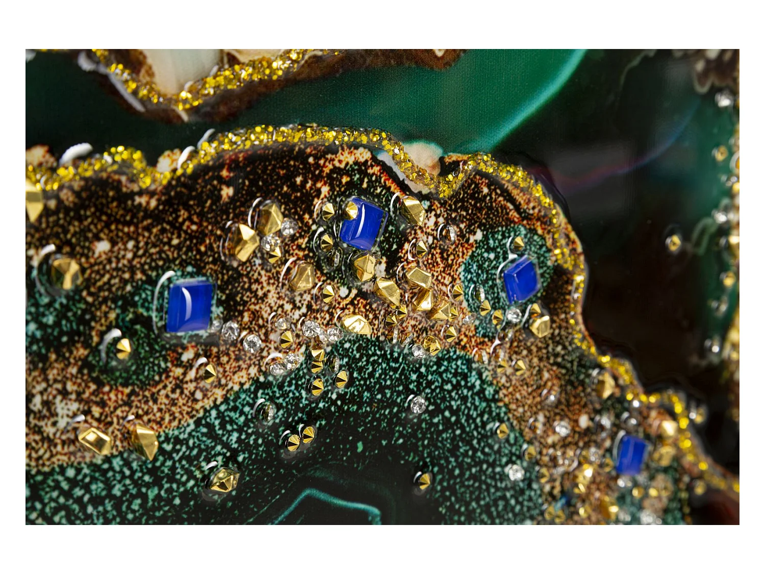 Afdrukken op Canvas Marmer 11, Veelkleurig, 82x4x62 cm, Epikasa