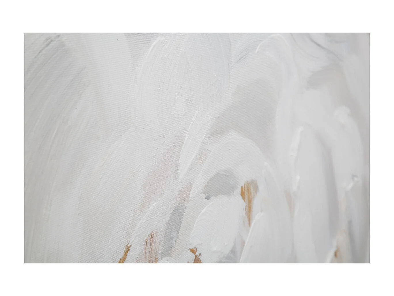 Impression sur Toile Fleurs 63, Multicouleur, 90x3,7x90 cm, Seven Design