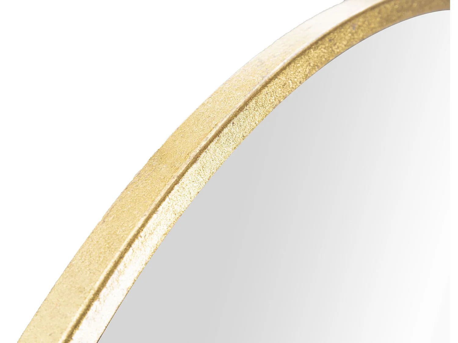 Specchio con Cornice MF484, Oro, 100x2x100 cm, Seven Design