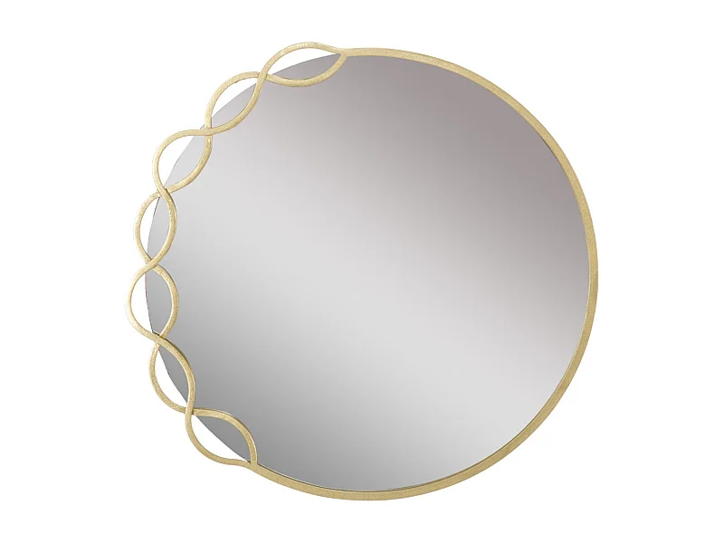 Miroir avec Cadre Papillon 25, Or, 73,5x2x72 cm, Seven Design