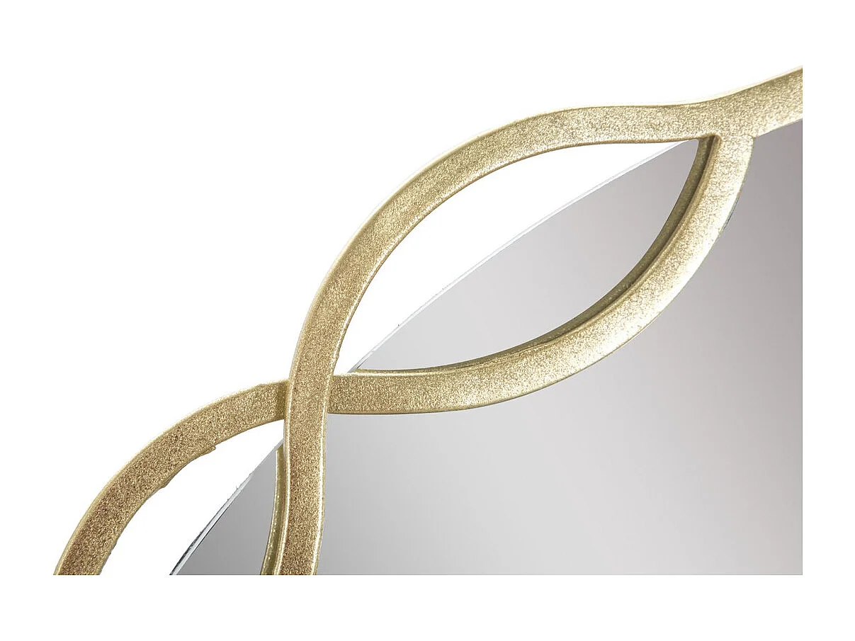 Miroir avec Cadre Papillon 25, Or, 73,5x2x72 cm, Seven Design