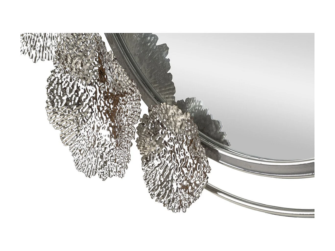 Miroir avec Cadre MF506, Argent, 85x7x80,6 cm, Seven Design