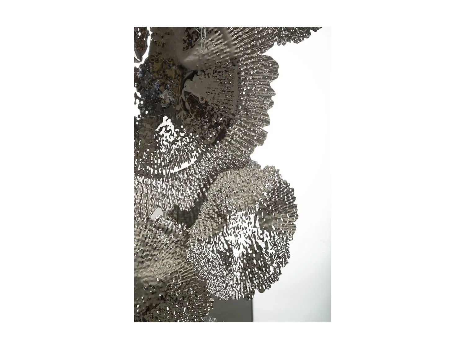 Lustro w Ramie MF506, Srebrny, 85x7x80,6 cm, Seven Design