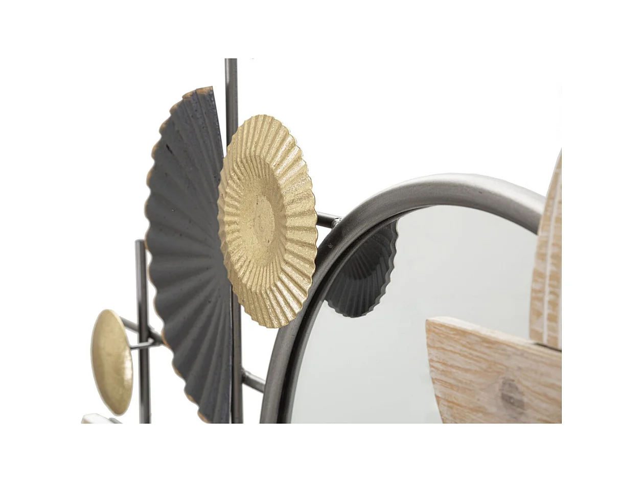 Miroir avec Cadre Géométrique 18, Multicouleur, 90,2x5,1x50,2 cm, Seven Design