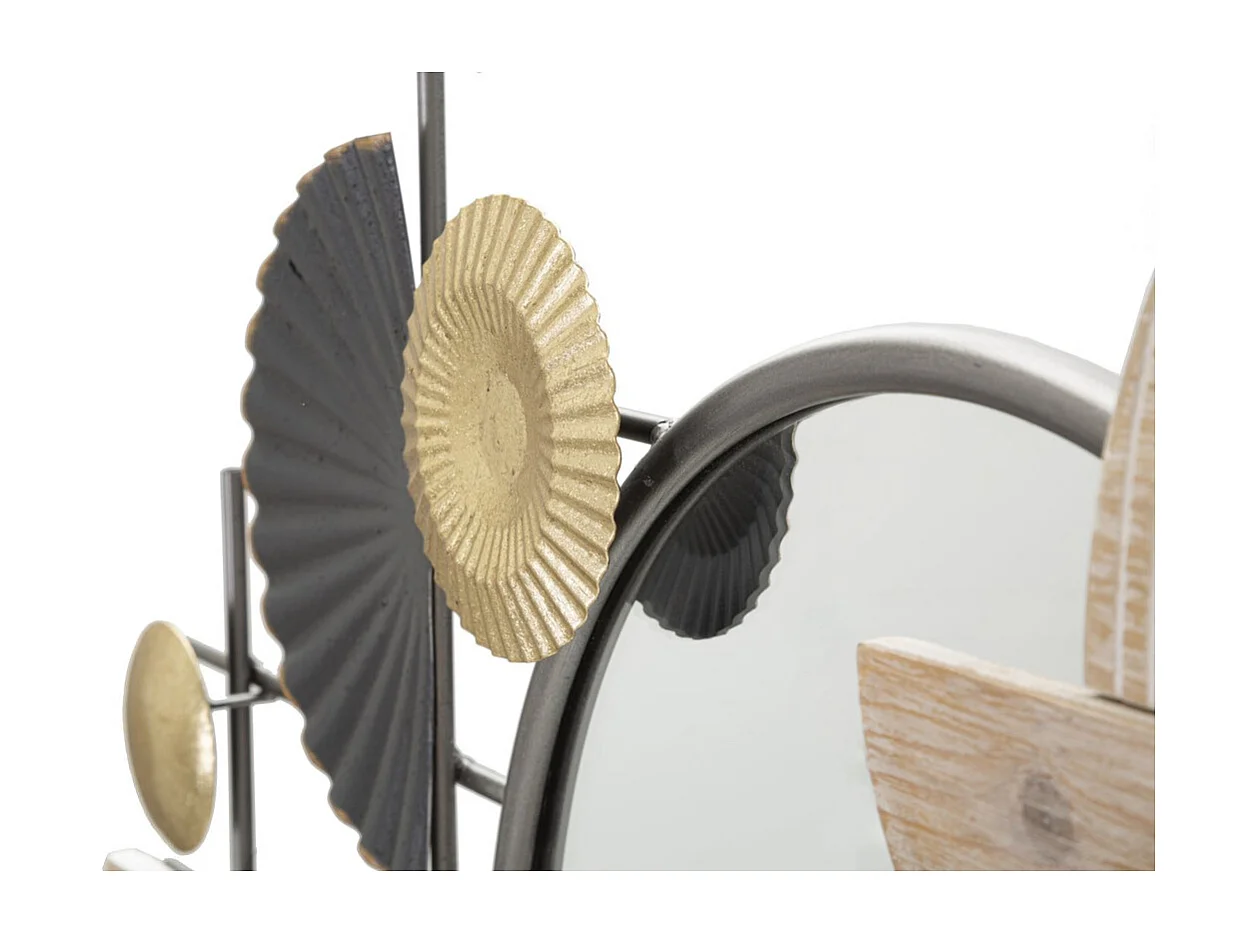 Lustro w Ramie Geometryczny 18, Wielokolorowy, 90,2x5,1x50,2 cm, Seven Design